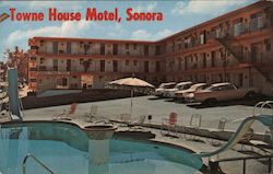 Sonora Towne House Motel Postcard