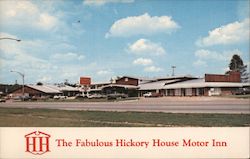 The Fabulous Hickory House Motor Inn Postcard