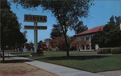 Greetings from Corona, California Postcard