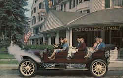 1911 nine Passenger Stanley Steamer, Woodstock Inn Vermont Cars Postcard Postcard 