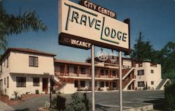 City Center TraveLodge Postcard