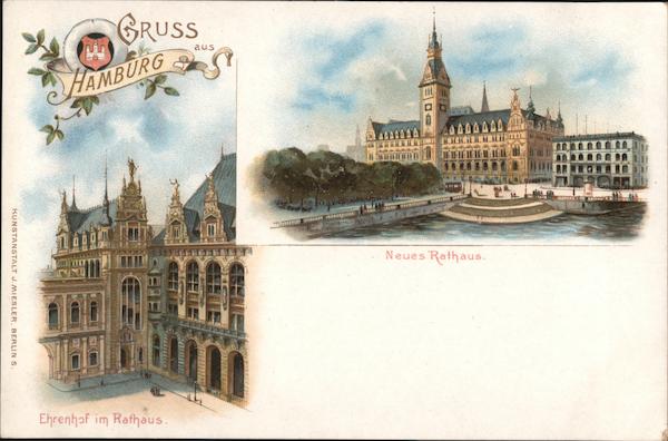 Gruss aus Hamburg Germany