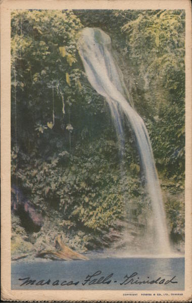 Maracas Falsl Trinidad Caribbean Islands