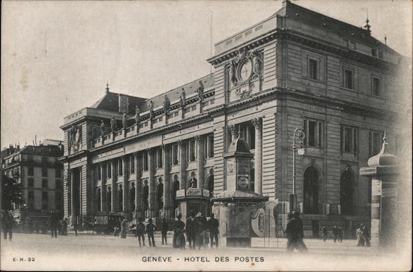 Hotel des Postes Geneva Switzerland