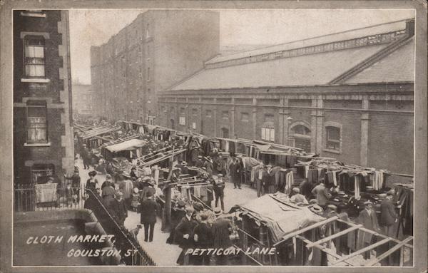 Cloth Market, Petticoat Lane London United Kingdom
