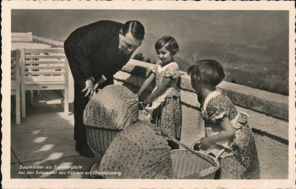 Hitler with Little Girls Germany