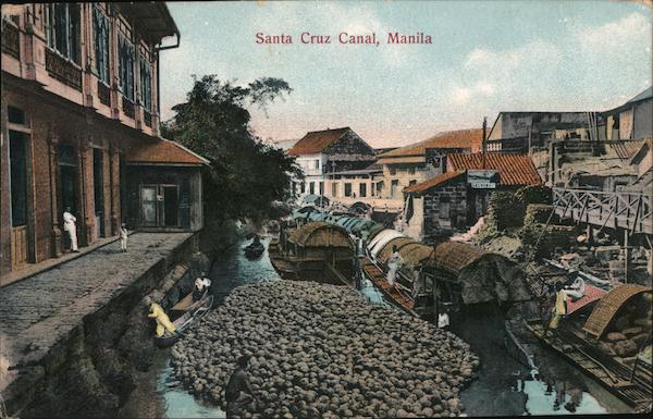 Santa Cruz Canal - Manila Philippines Southeast Asia