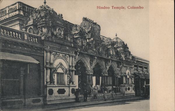 Hindoo Temple, Colombo Sri Lanka Southeast Asia