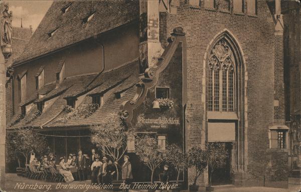 Nürnberg, Bratwurstglödslein, Bes. Heinrich Bauer. Germany