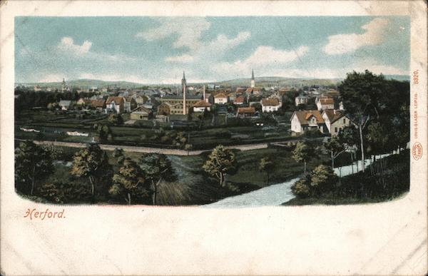 General View of Herford Germany