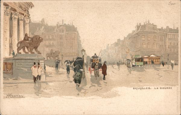 Bruxelles, La Bourse Brussels Belgium