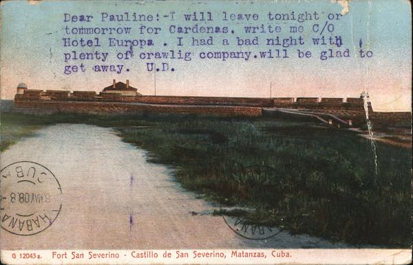 Fort San Severino Matanzas Cuba