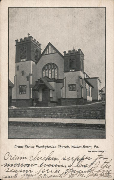 Grant Street Presbyterian Church Wilkes-Barre Pennsylvania