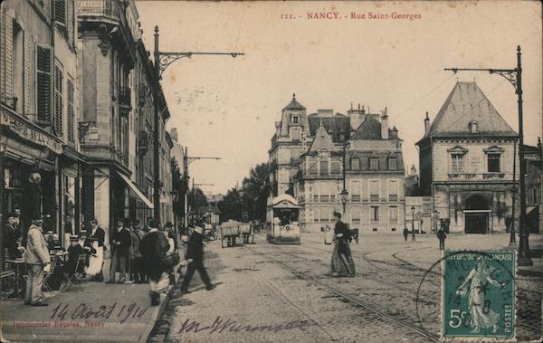 Rue Saint Georges Nancy France