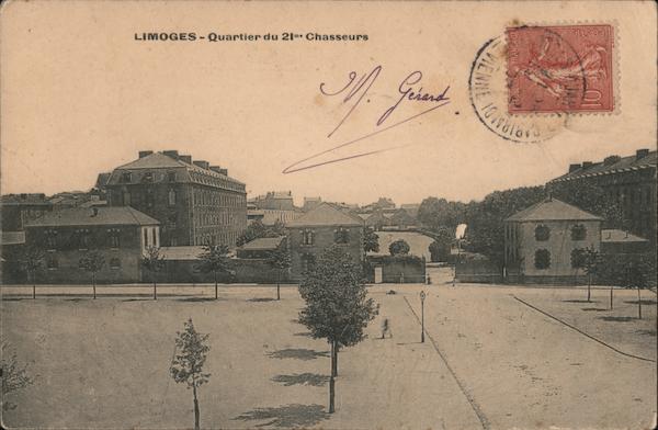 Quartier du 21 Chasseurs Limoges France
