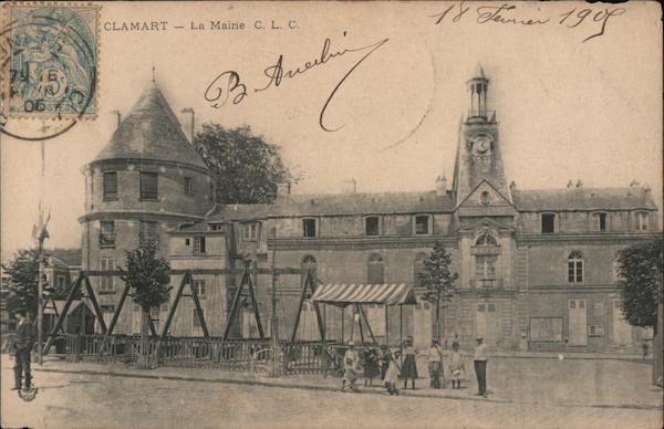 CLAMART France Postcard