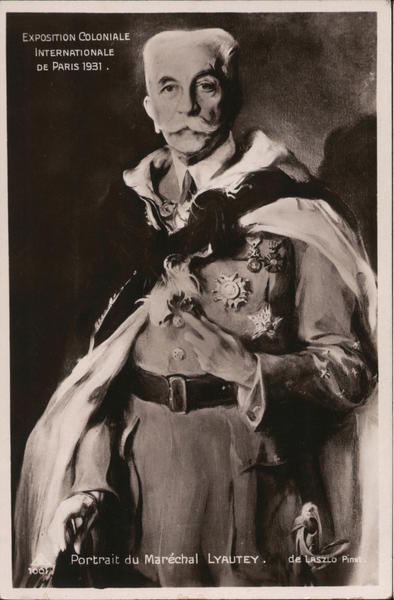 Portrait du Maréchal Lyautey France