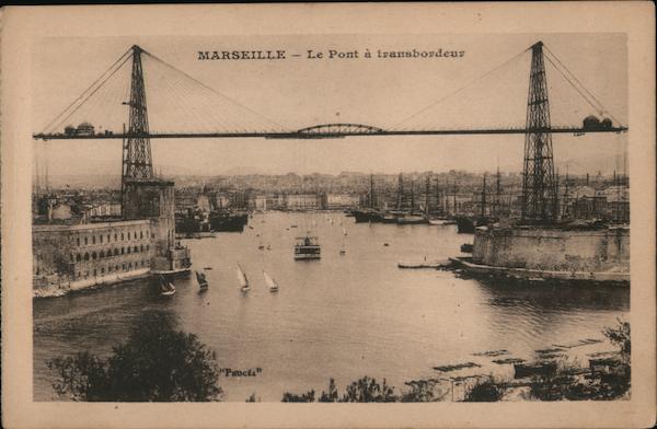 Le Pont à transbordeur Marseilles France