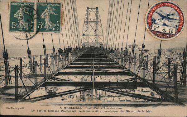 Le Pont à Transbordeur Marseille France