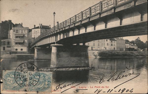 Le Pont de Fer Lagny France