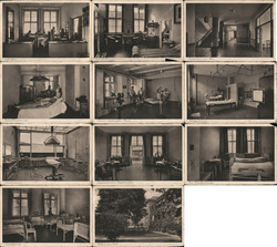 Set of 12: Das Augusta-Hospital Views 1929/1930 Ephemera