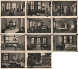 Set of 12: Das Augusta-Hospital Views 1929/1930 Berlin, Germany Ephemera Ephemera Ephemera