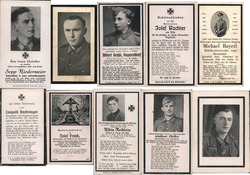 Lot of 10: Nazi Soldiers, Officers Nazi Germany Ephemera Ephemera Ephemera