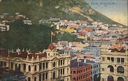 The Peak Hongkong Hong Kong China Postcard Postcard Postcard