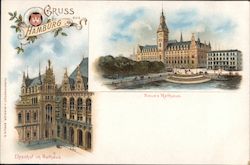 Gruss aus Hamburg Postcard