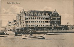 Marine Hotel Durban Postcard