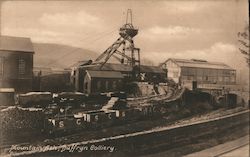 Duffryn Colliery, Wales Postcard