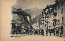 Chamonix and Brévent Postcard