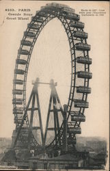 4253. Paris Grande Roue Postcard
