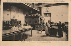 Usine Saint-Martin - Cuisine et Four Pour la Cuisson des Pâtés Postcard