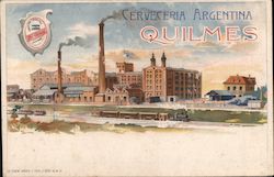 Cerveceria Argentina Quimes Postcard