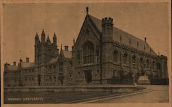 View of University Building Postcard