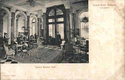 Grand Hotel National, Grand Marble Hall Postcard
