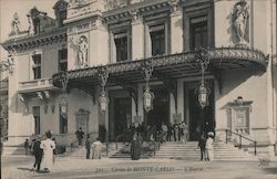 Entrance to the Casino of Monte Carlo Postcard