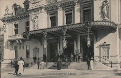 Entrance to the Casino of Monte Carlo Monaco Postcard Postcard Postcard