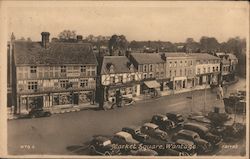 Market Square, Wantage United Kingdom Oxfordshire Postcard Postcard Postcard