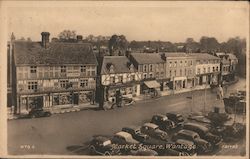 Market Square, Wantage Postcard