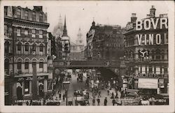 Ludgate Hill Postcard