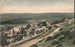 View of Town Postcard