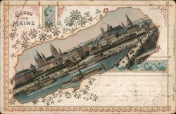 Gruss Aus Mainz Postcard