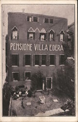 Pensione Villa Edera, Calle Tolleta Venedig, Accademia Italy Postcard Postcard Postcard