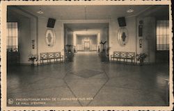 TB Préventorium Marin de clemskerke-Sur-Mer - Le Hall d'Entrée Postcard