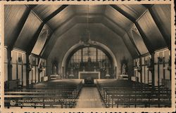 TB Préventorium Marin de Klemskerke-Sur-Mer - La Chapelle Postcard