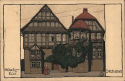Höxter a.w. - Dechanei Postcard