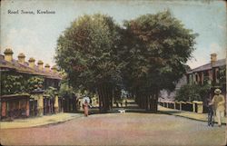 Road Scene, Kowloon Postcard