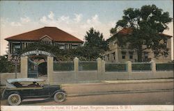 Grenville Hotel, 112 East Street, Kingston Postcard